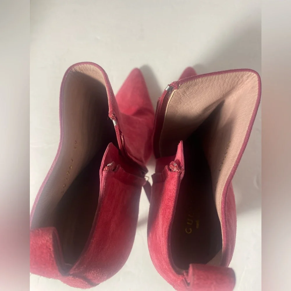 GUCCI Horsebit Accent Suede Boots Size: US 9 IT 39 - Picture 8 of 10